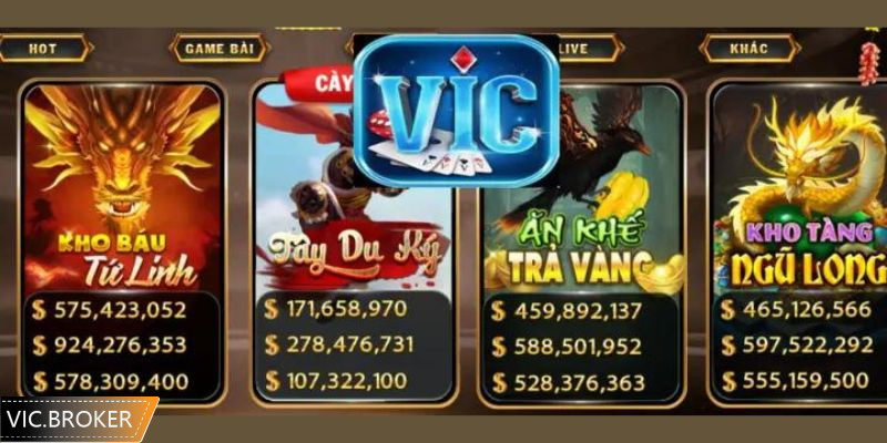 Một số tựa game hot trong nổ hũ tại Vic Club