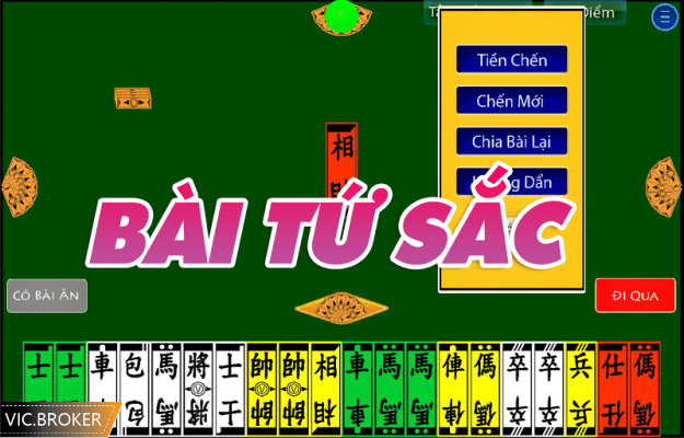 cách chơi bài tứ sắc