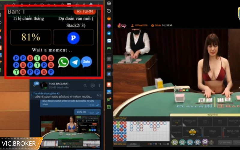Lưu ý quan trọng khi anh em tải tool hack baccarat